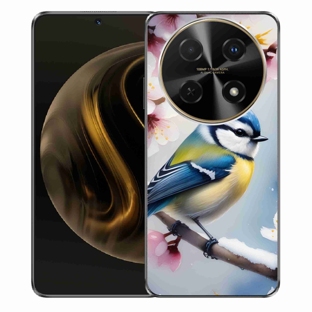 Gélový kryt mmCase na Huawei Nova 12i - sýkorka