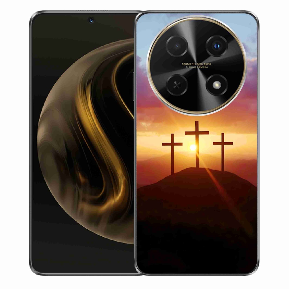 Gélový kryt mmCase na Huawei Nova 12i - tri kríža