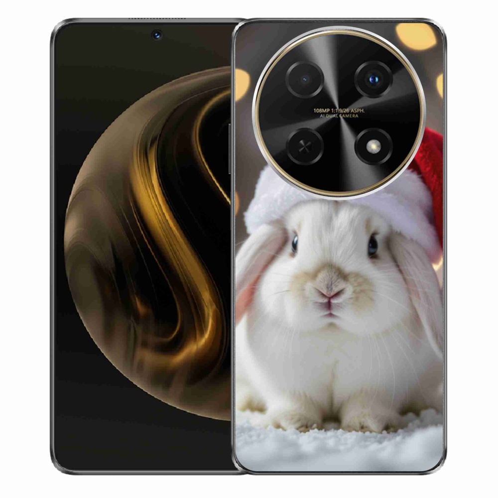 Gélový kryt mmCase na Huawei Nova 12i - vianočný králik