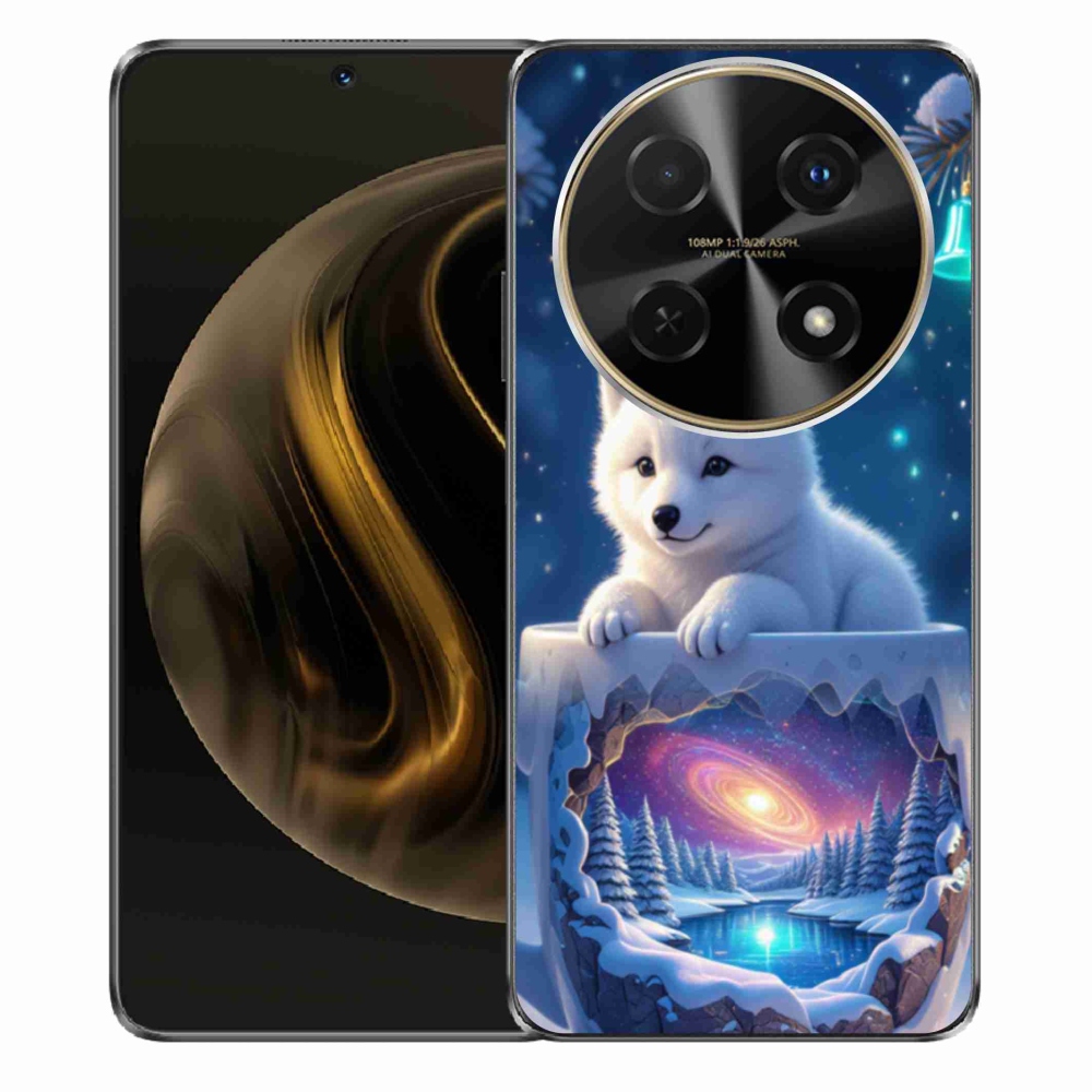 Gélový kryt mmCase na Huawei Nova 12i - vianočné šteňa