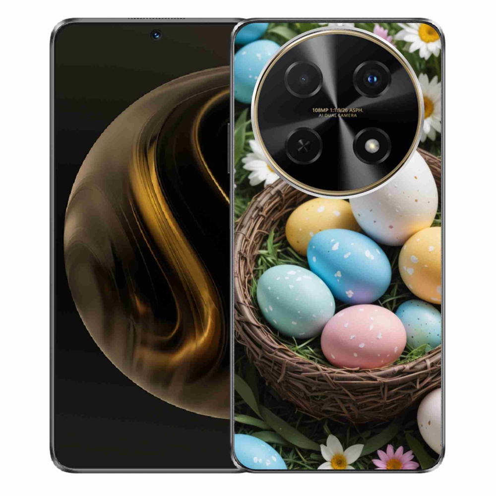 Gélový kryt mmCase na Huawei Nova 12i - veľkonočné vajíčka 2