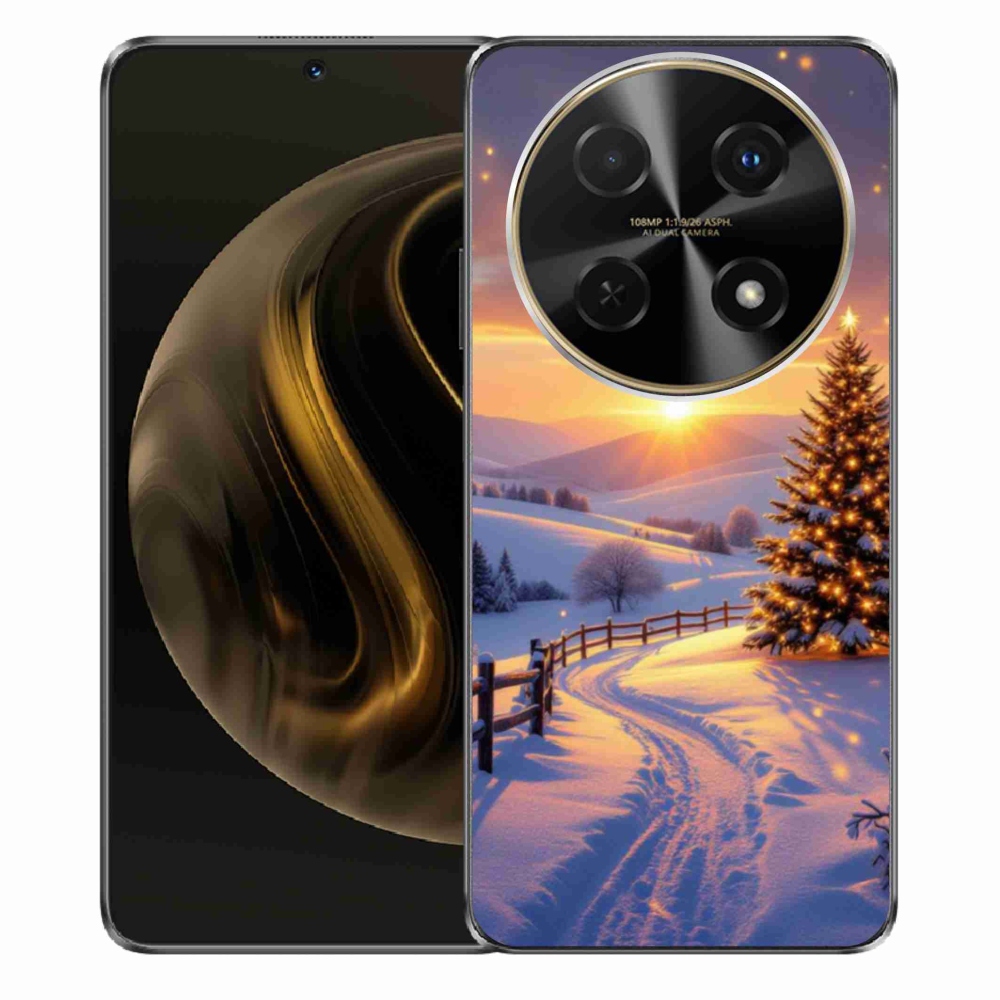 Gélový kryt mmCase na Huawei Nova 12i - zimná krajina