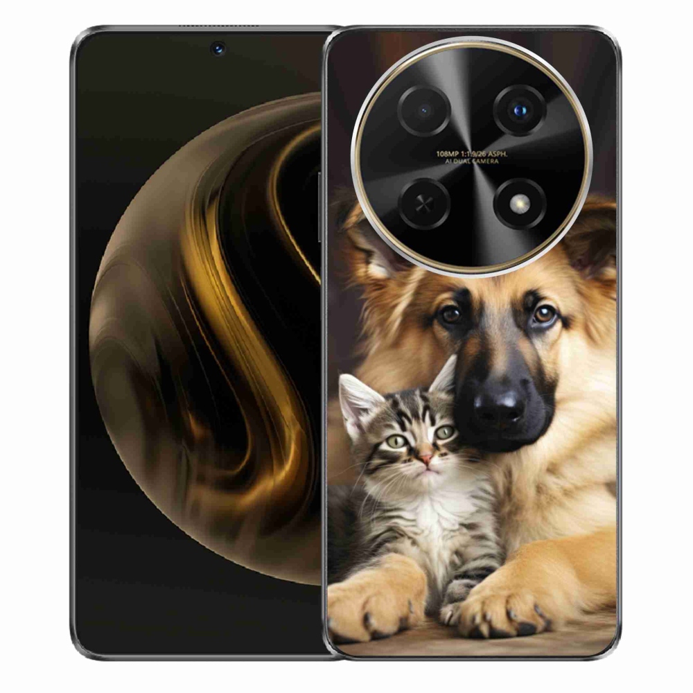 Gélový kryt mmCase na Huawei Nova 12i - zvieracie priateľstvo