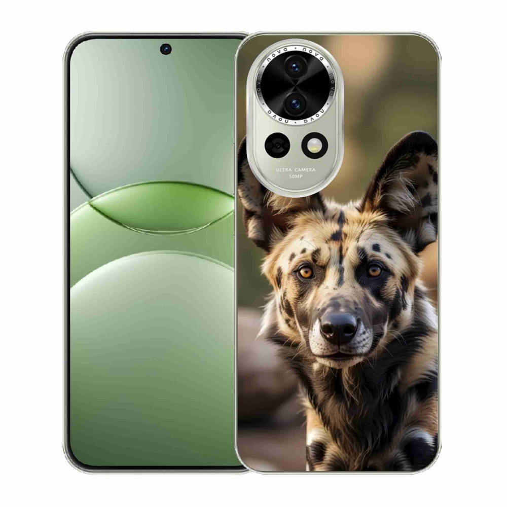Gélový kryt mmCase na Huawei Nova 13 5G - africký divoký pes