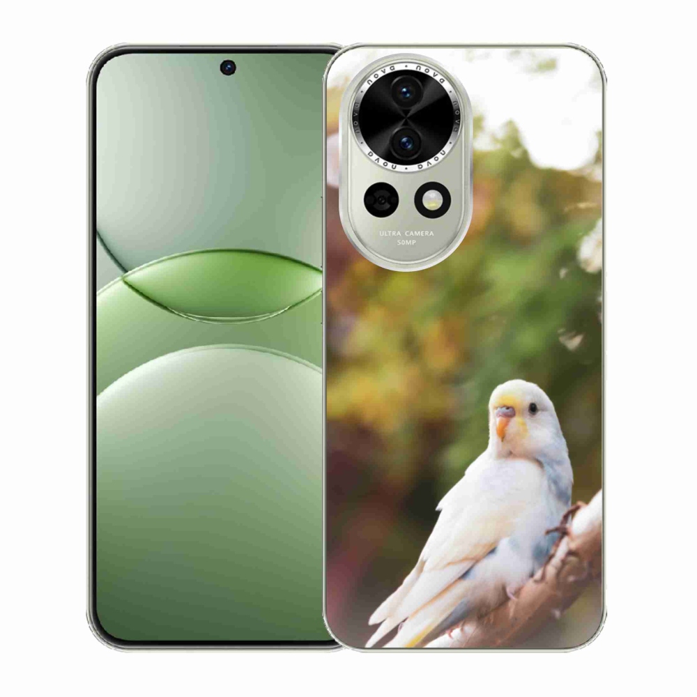 Gélový kryt mmCase na Huawei Nova 13 5G - andulka biela