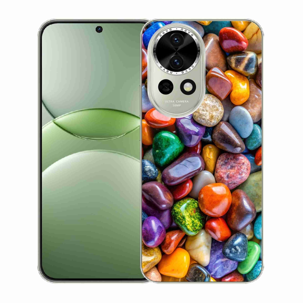 Gélový kryt mmCase na Huawei Nova 13 5G - farebné kamienky