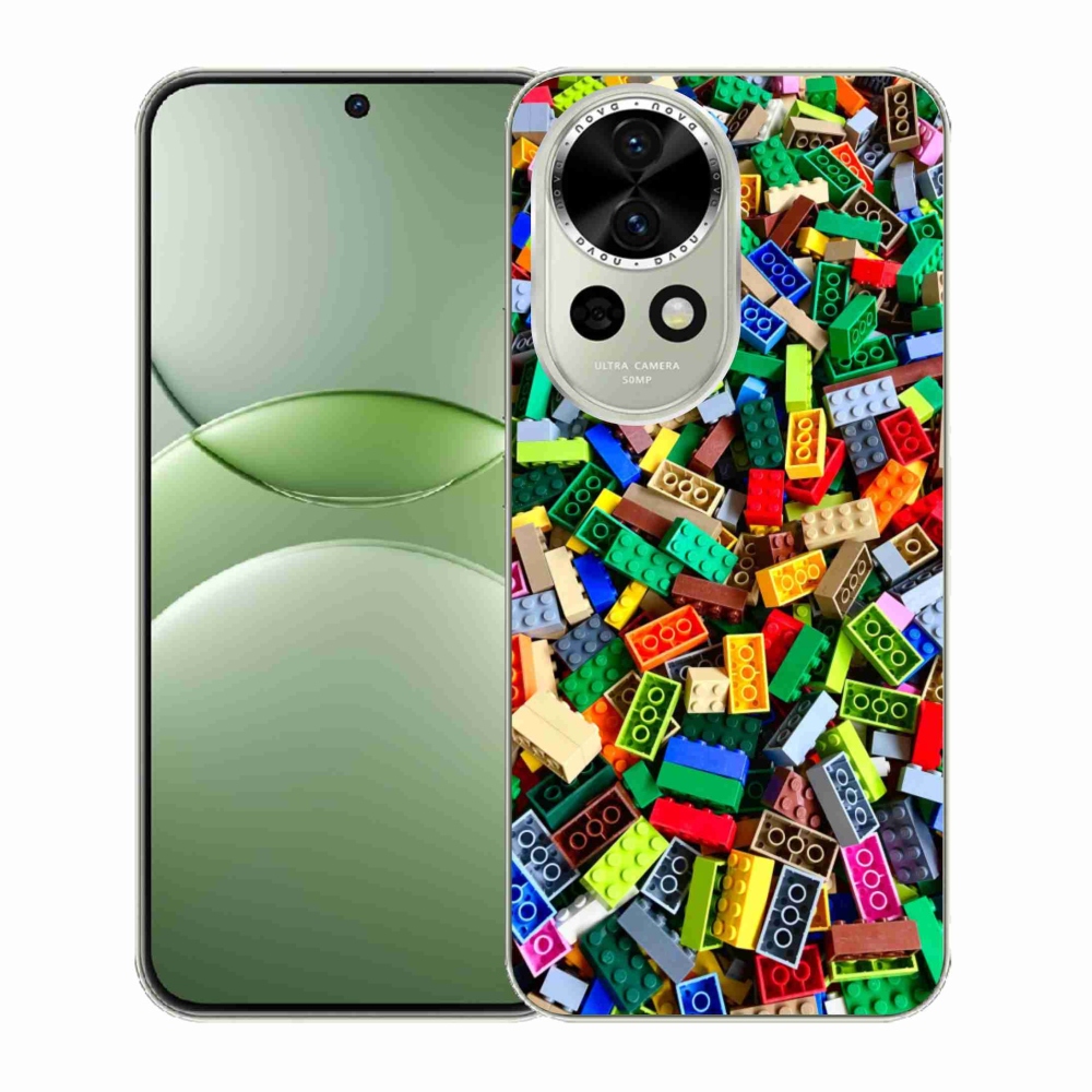 Gélový kryt mmCase na Huawei Nova 13 5G - farebné stavebné kocky