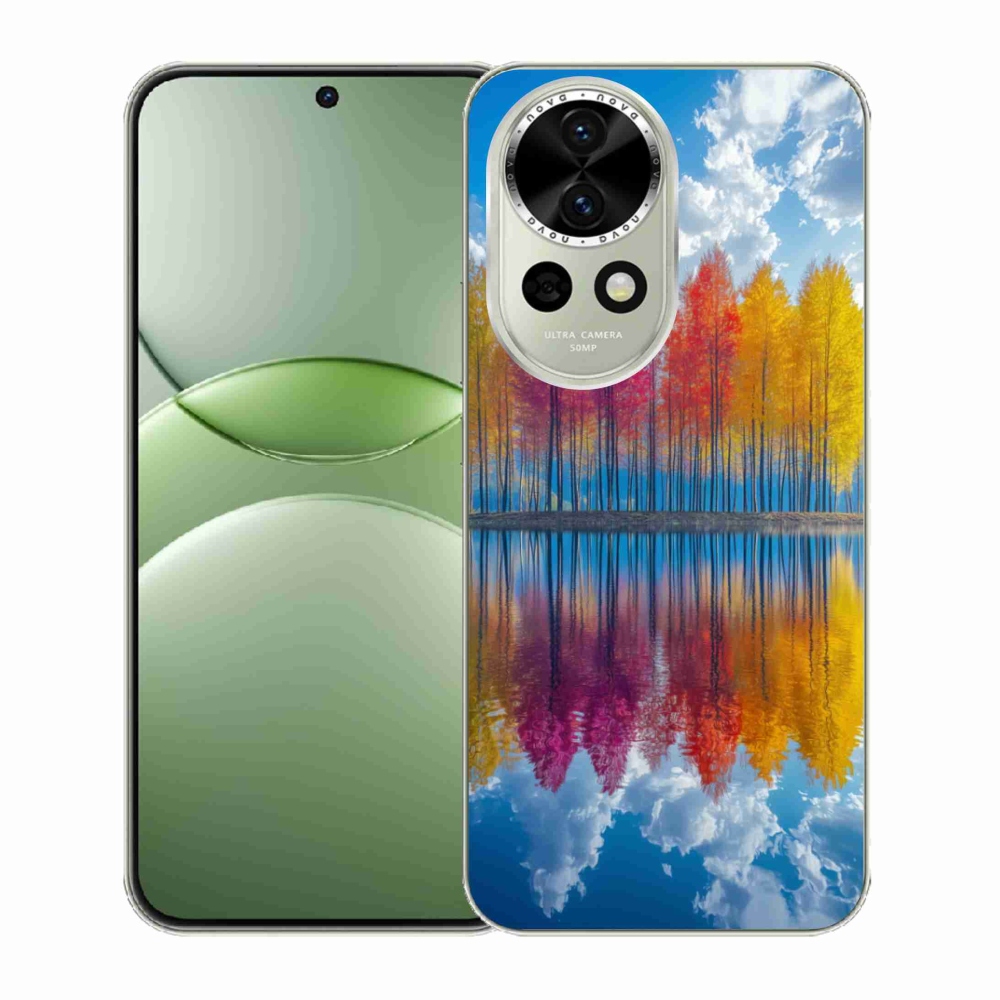 Gélový kryt mmCase na Huawei Nova 13 5G - farebné stromy
