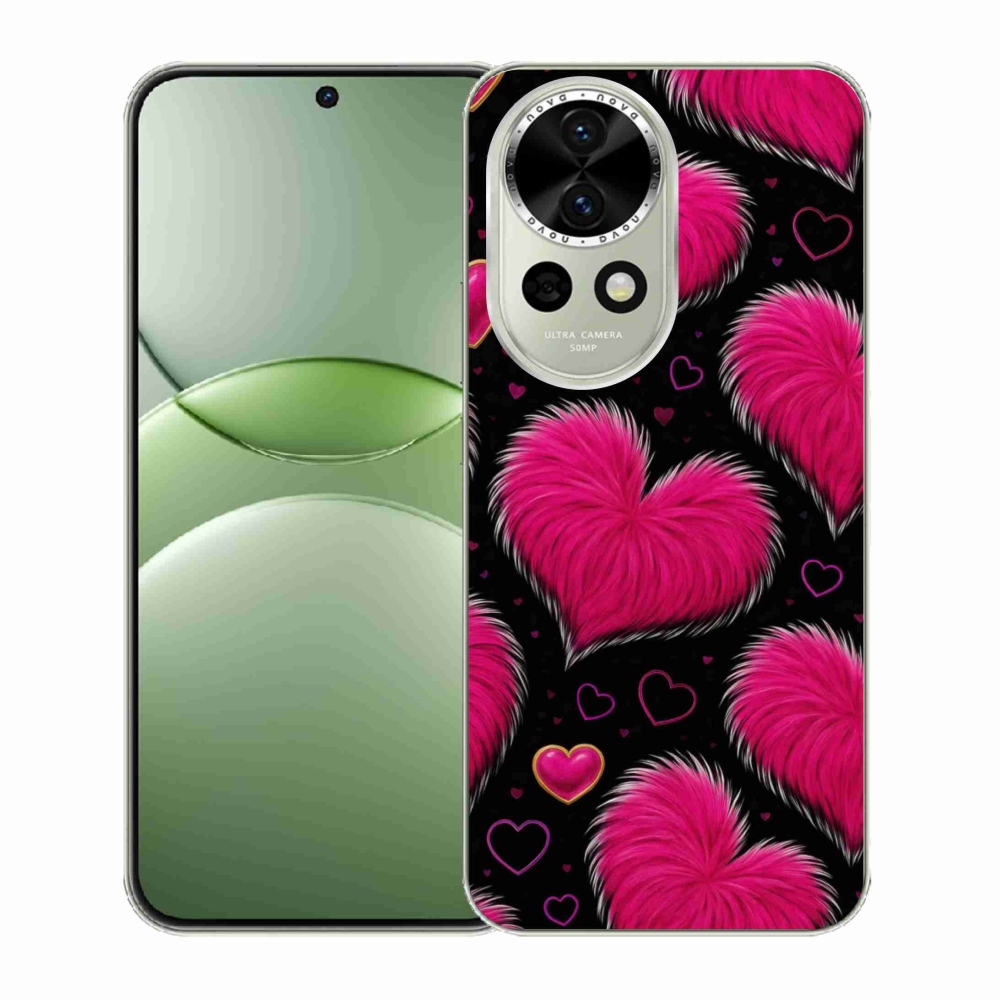 Gélový kryt mmCase na Huawei Nova 13 5G - hebké srdce