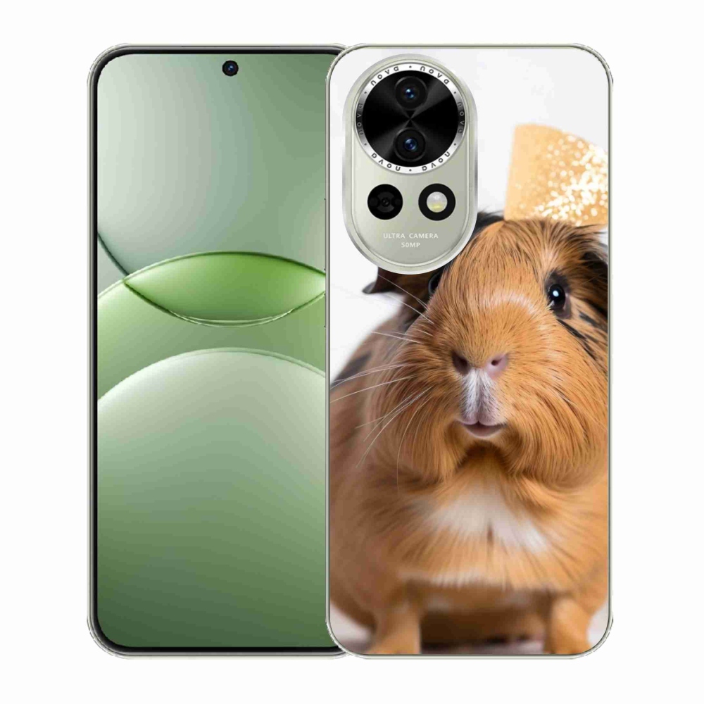 Gélový kryt mmCase na Huawei Nova 13 5G - hnedé morča