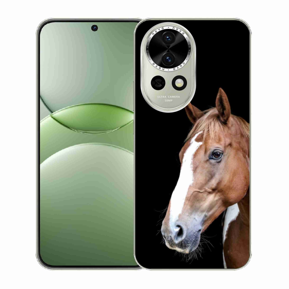 Gélový kryt mmCase na Huawei Nova 13 5G - hnedý kôň 3