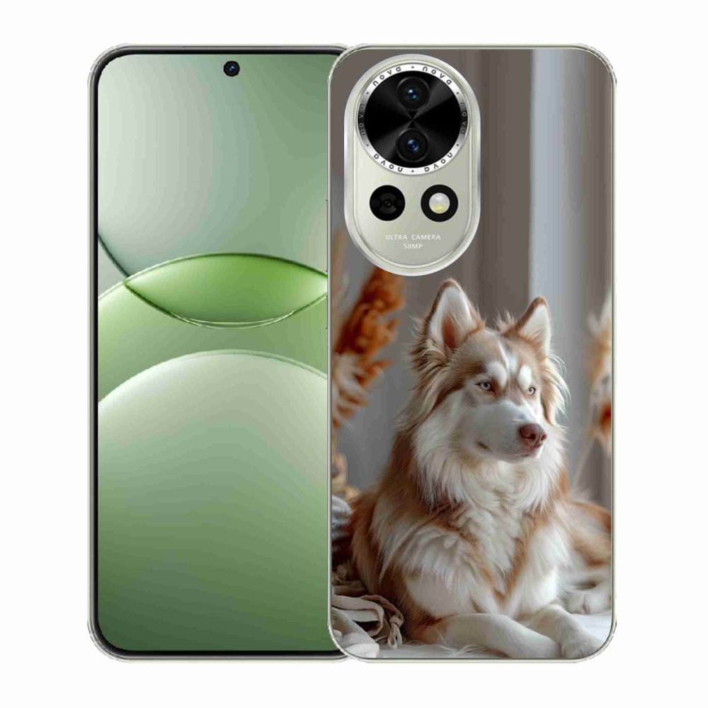 Gélový kryt mmCase na Huawei Nova 13 5G - pokojný sibírsky husky