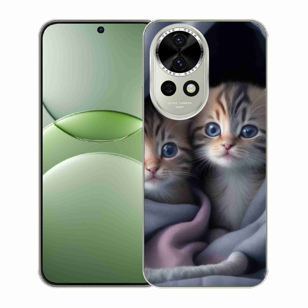 Gélový kryt mmCase na Huawei Nova 13 5G - mačacie duo 2
