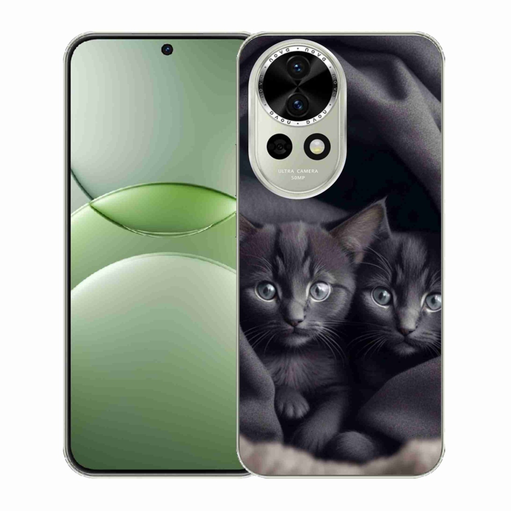 Gélový kryt mmCase na Huawei Nova 13 5G - mačacie duo