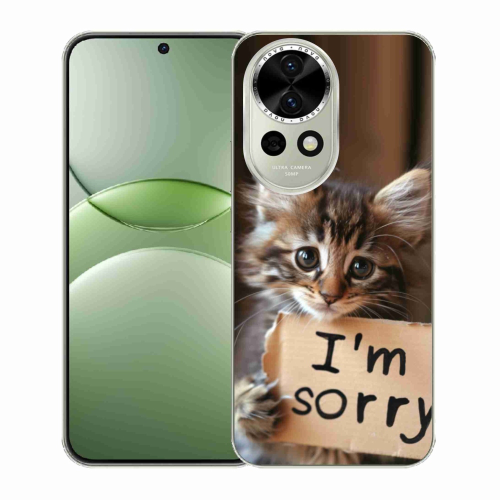 Gélový kryt mmCase na Huawei Nova 13 5G - mačacie ospravedlnenie