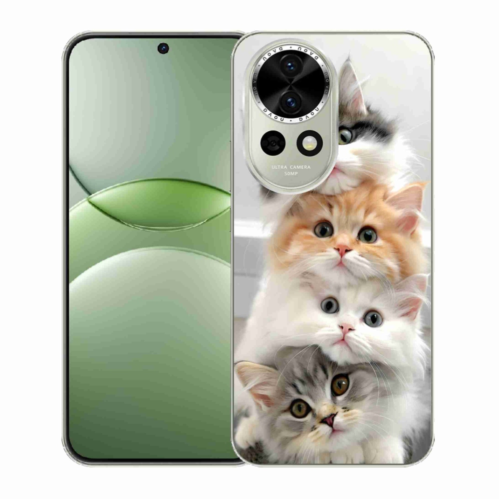 Gélový kryt mmCase na Huawei Nova 13 5G - mačacia partia
