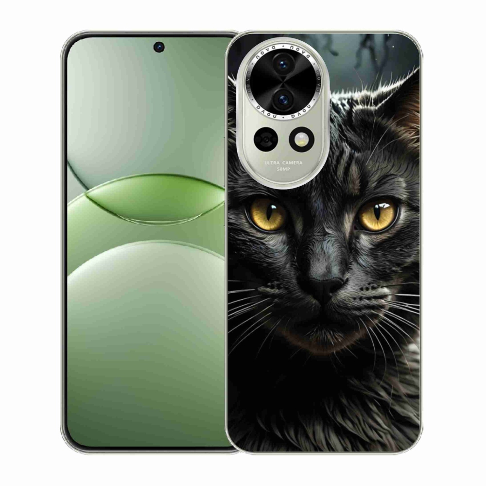 Gélový kryt mmCase na Huawei Nova 13 5G - mačacie pohľad 3