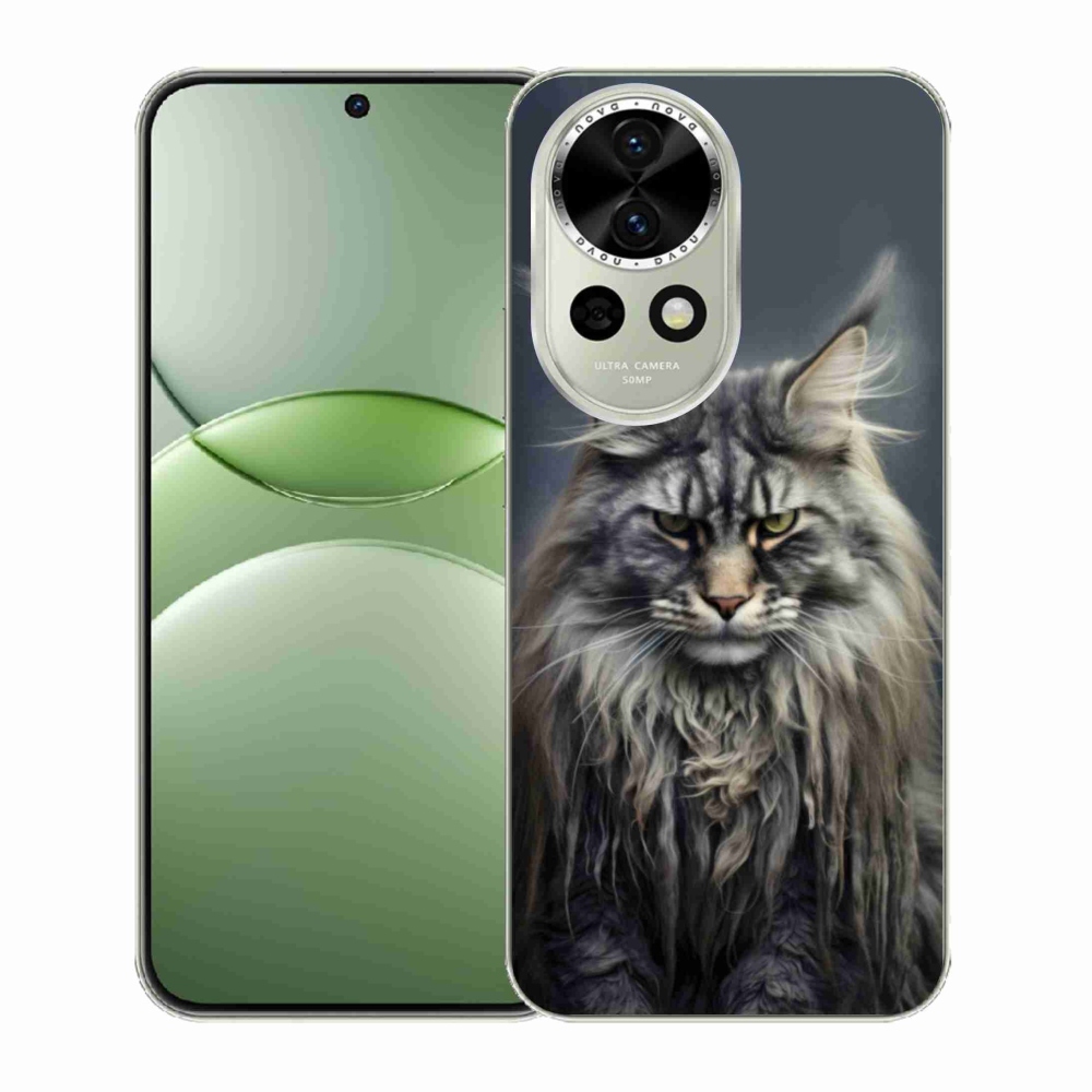 Gélový kryt mmCase na Huawei Nova 13 5G - mačacie pohľad 4
