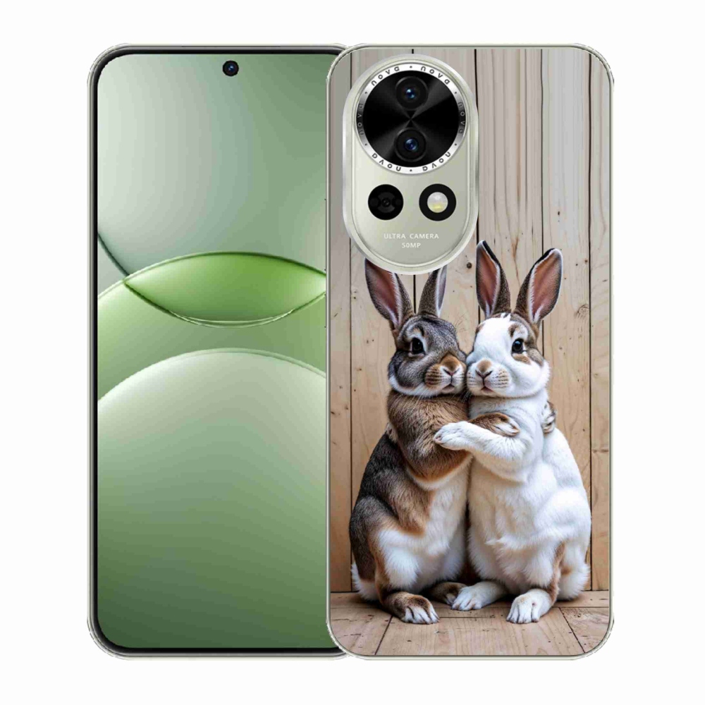 Gélový kryt mmCase na Huawei Nova 13 5G - králičie pár