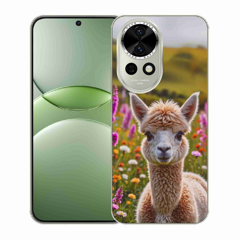 Gélový kryt mmCase na Huawei Nova 13 5G - lama na lúke