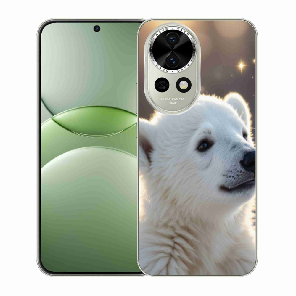 Gélový kryt mmCase na Huawei Nova 13 5G - ľadový medveď