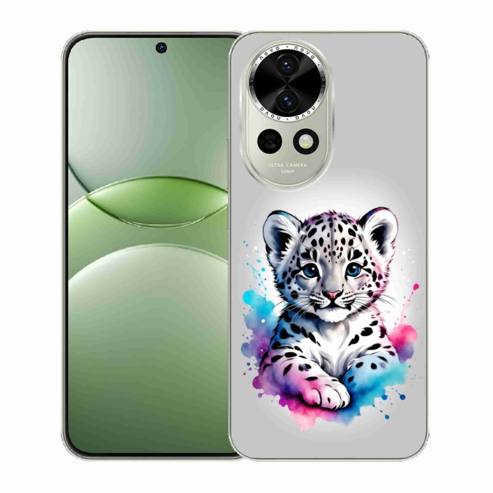 Gélový kryt mmCase na Huawei Nova 13 5G - leopardej mláďa