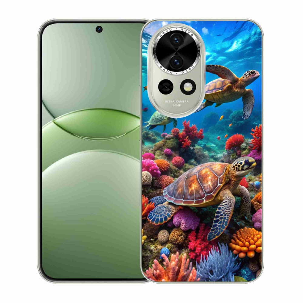 Gélový kryt mmCase na Huawei Nova 13 5G - morský svet 2