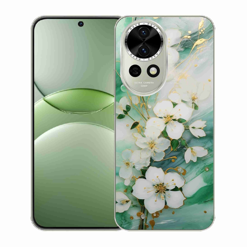 Gélový kryt mmCase na Huawei Nova 13 5G - nežné kvety
