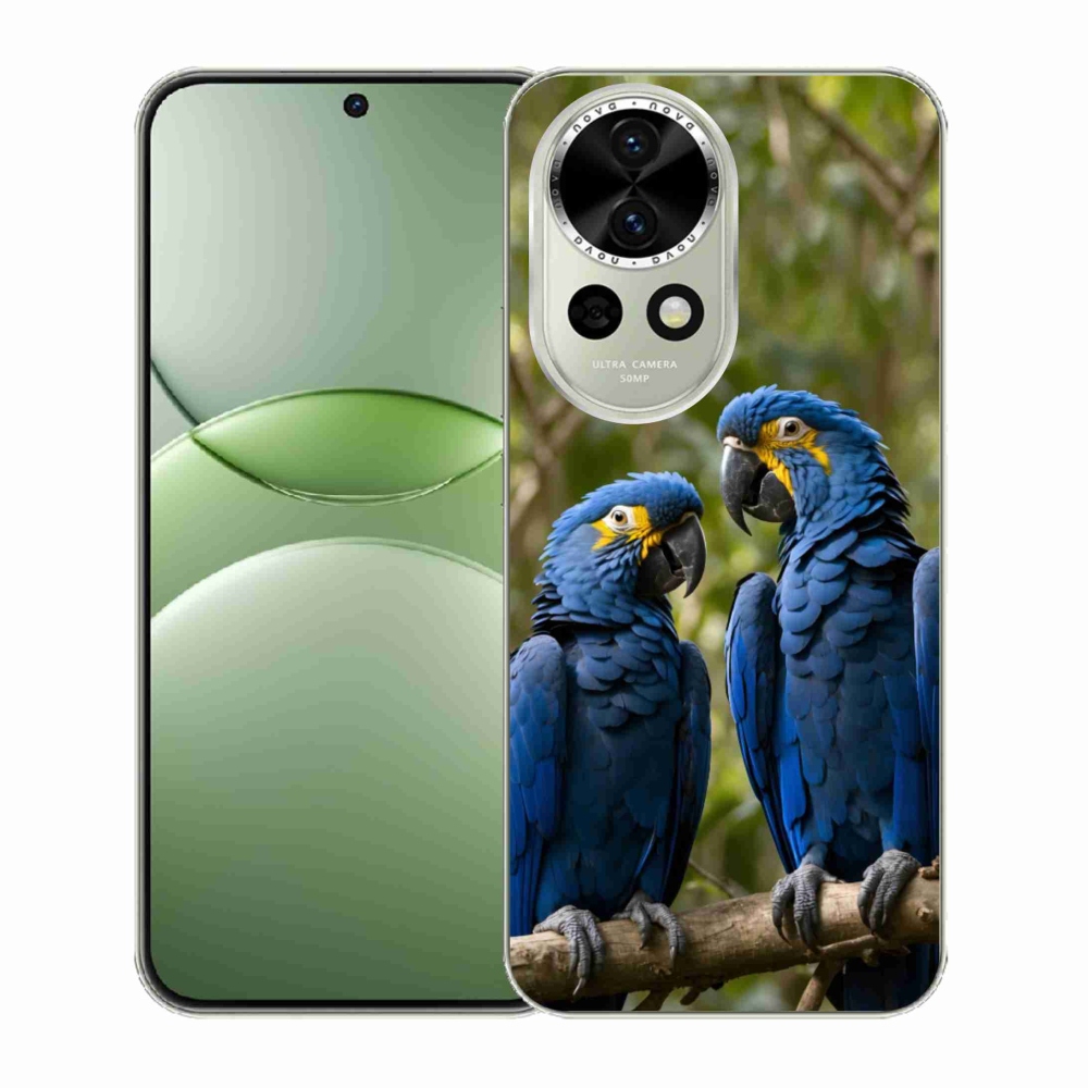 Gélový kryt mmCase na Huawei Nova 13 5G - papagájové duo