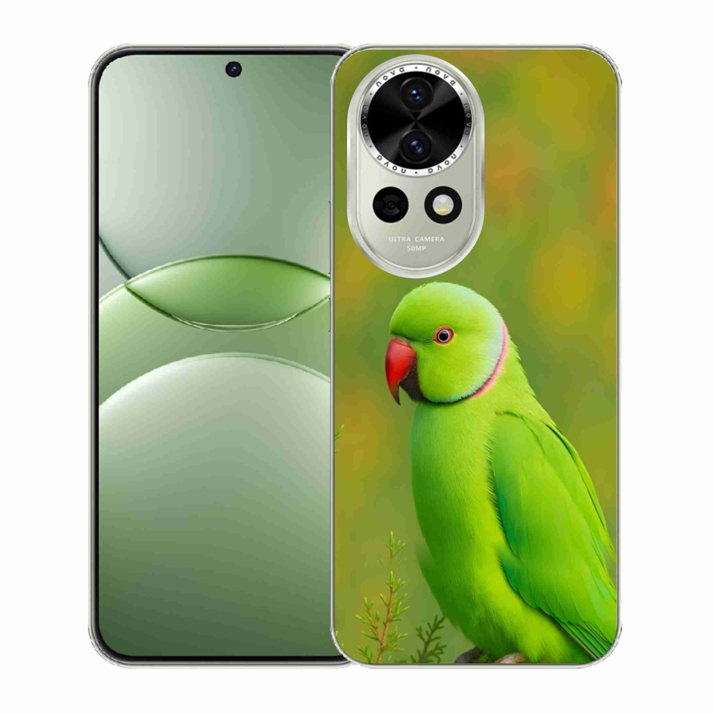 Gélový kryt mmCase na Huawei Nova 13 5G - papagáj Alexandr 2