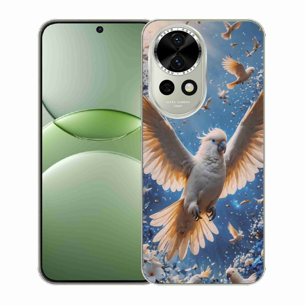 Gélový kryt mmCase na Huawei Nova 13 5G - papagáj kakadu