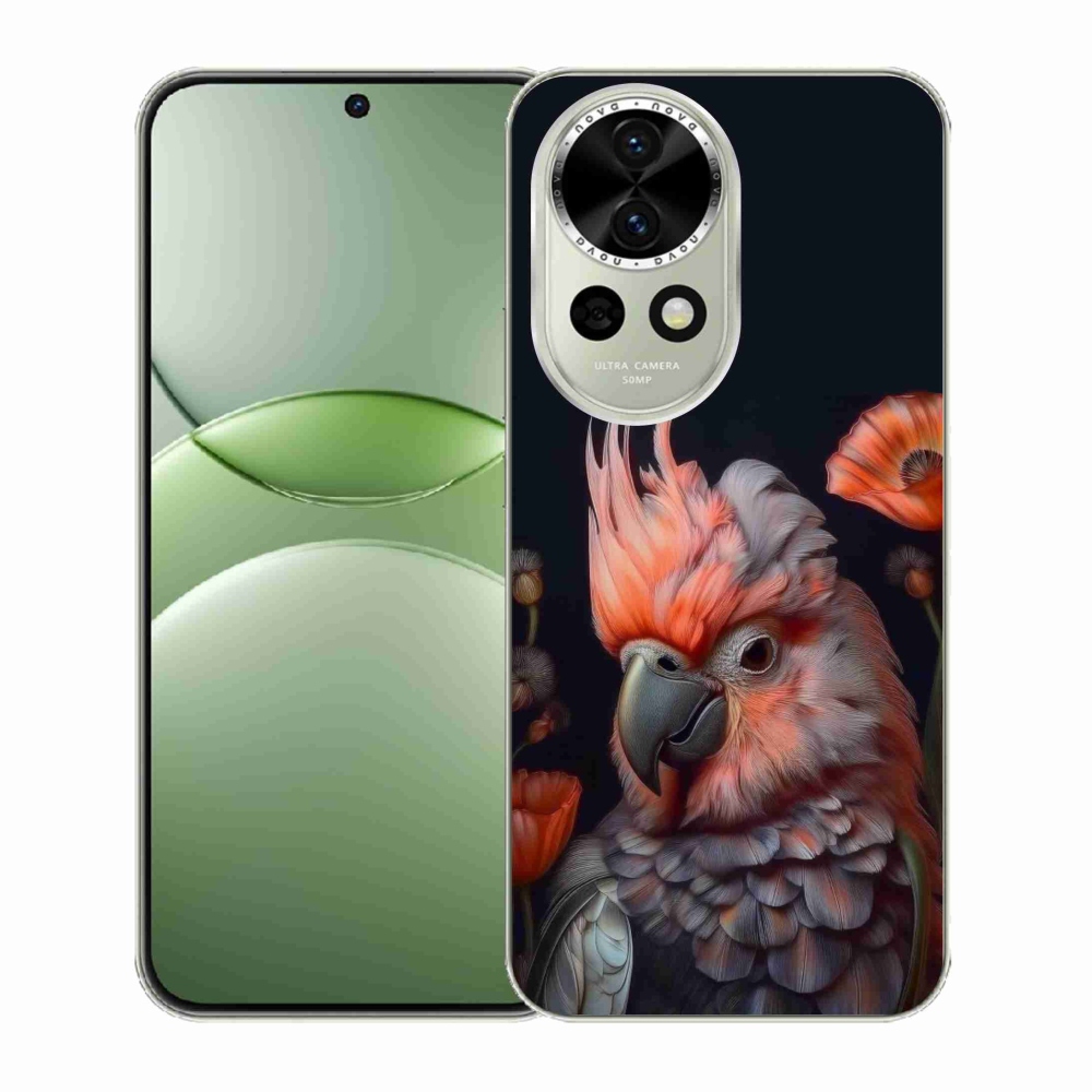 Gélový kryt mmCase na Huawei Nova 13 5G - papagáj kakadu vo farbách