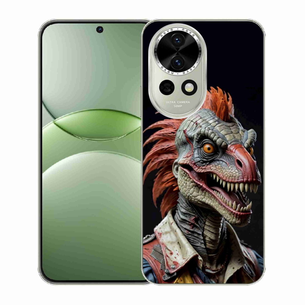 Gélový kryt mmCase na Huawei Nova 13 5G - punk dinosaurus