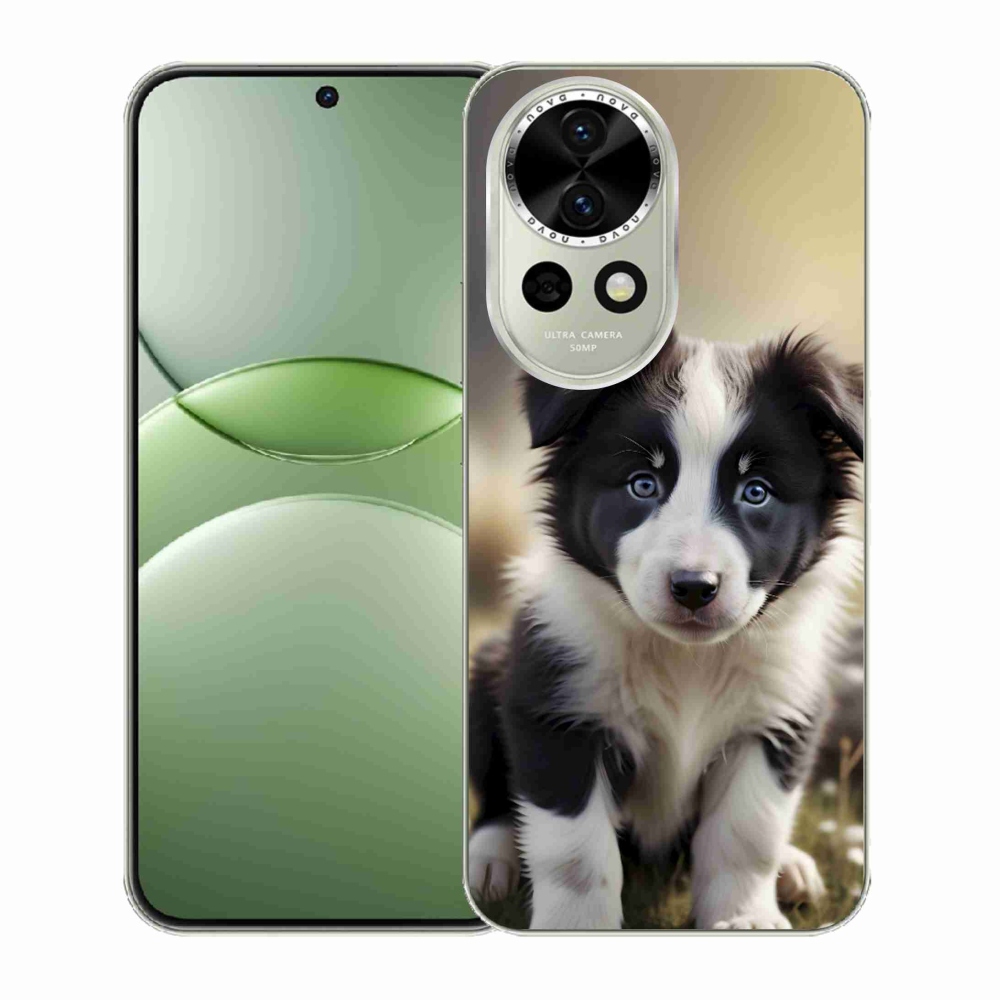 Gélový kryt mmCase na Huawei Nova 13 5G - roztomilá border kólia