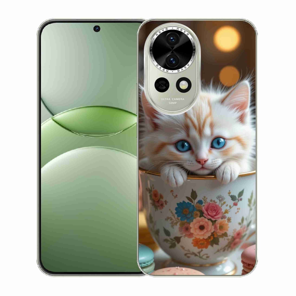 Gélový kryt mmCase na Huawei Nova 13 5G - roztomilé mačiatko 6