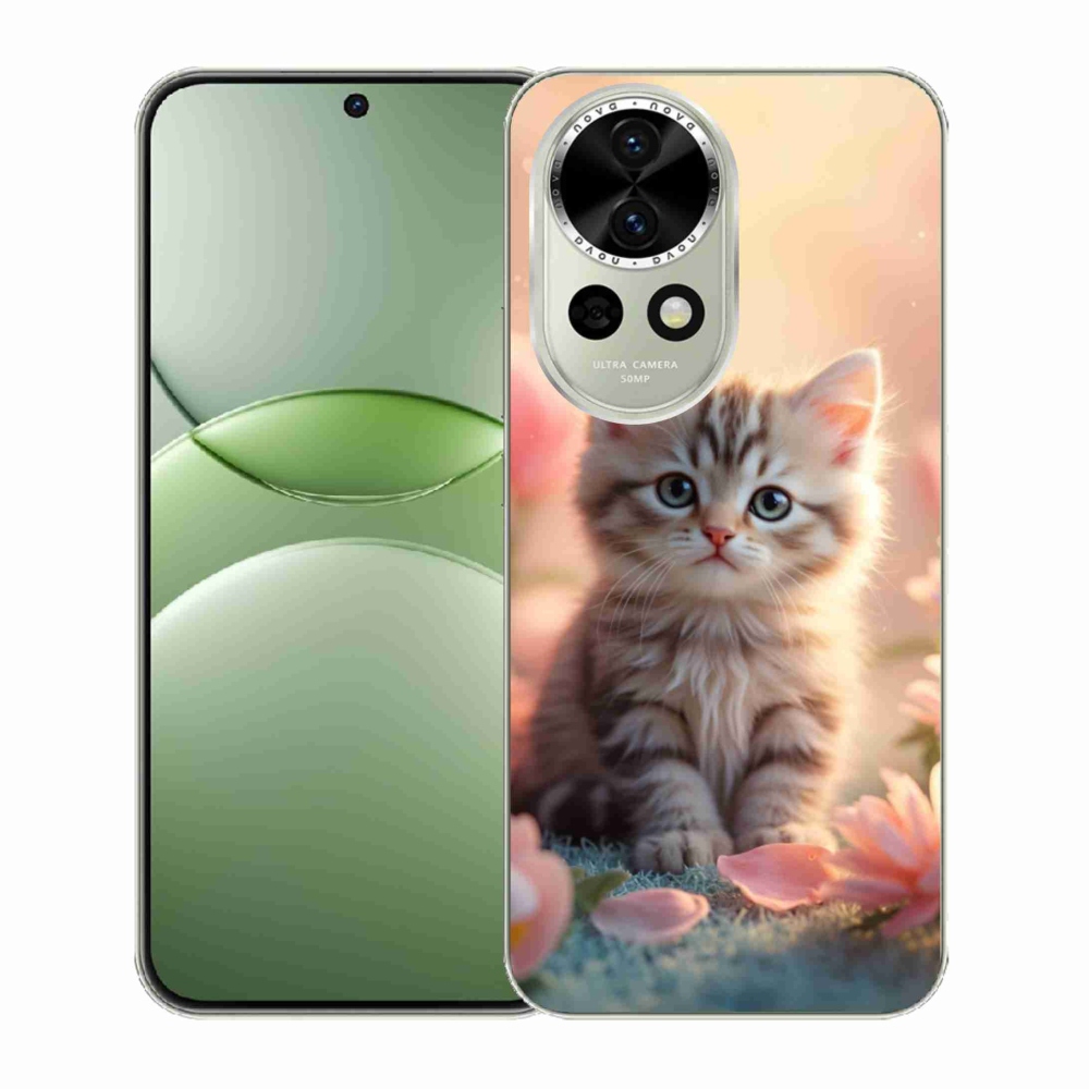 Gélový kryt mmCase na Huawei Nova 13 5G - roztomilé mačiatko 8