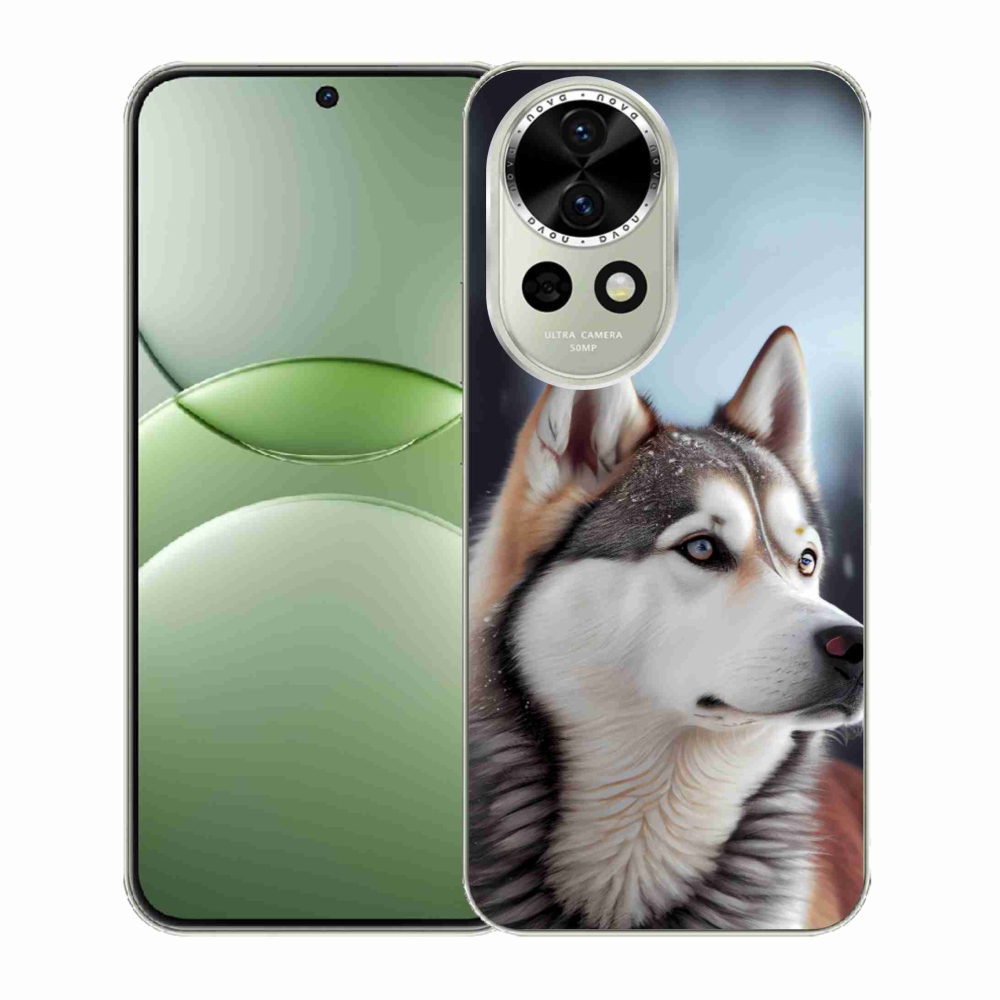 Gélový kryt mmCase na Huawei Nova 13 5G - sibírsky husky
