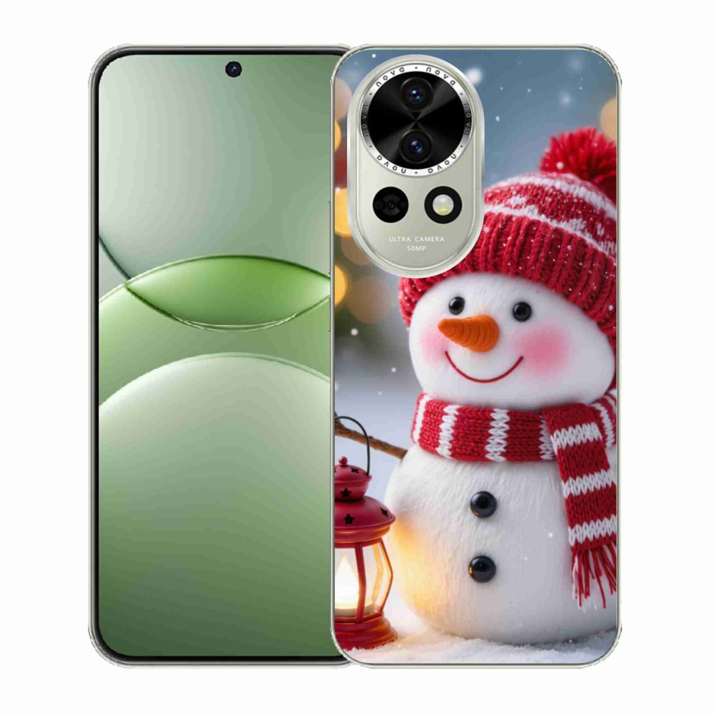 Gélový kryt mmCase na Huawei Nova 13 5G - snehuliak 2