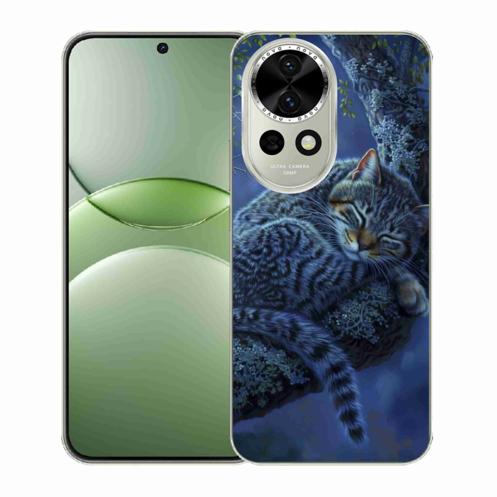 Gélový kryt mmCase na Huawei Nova 13 5G - spiaca mačka