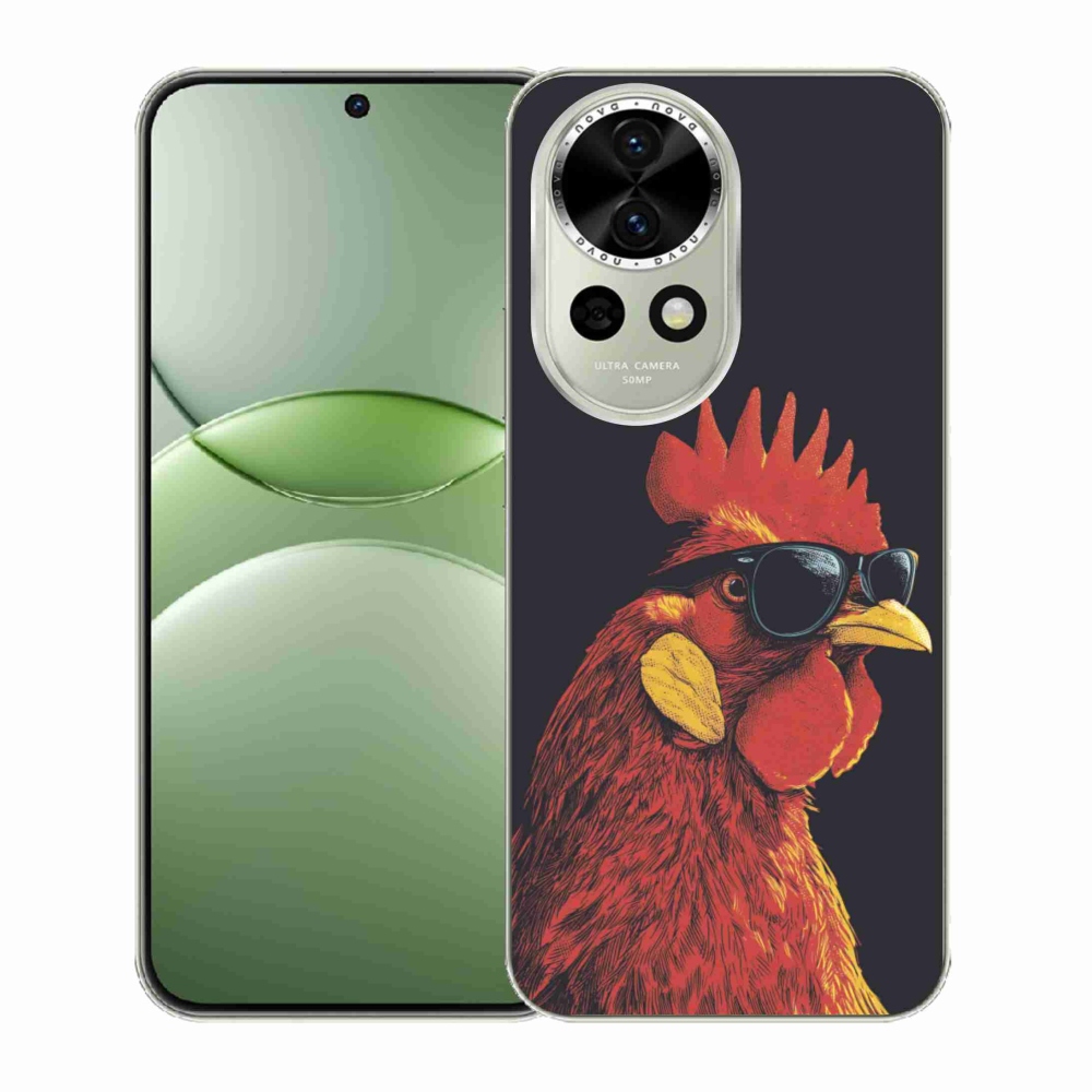 Gélový kryt mmCase na Huawei Nova 13 5G - štýlový kohút