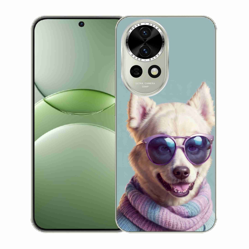 Gélový kryt mmCase na Huawei Nova 13 5G - štýlový nemecký špic