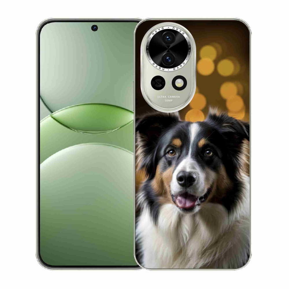 Gélový kryt mmCase na Huawei Nova 13 5G - usmievavý austrálsky ovčiak