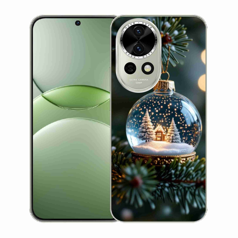 Gélový kryt mmCase na Huawei Nova 13 5G - vianočné gule 2