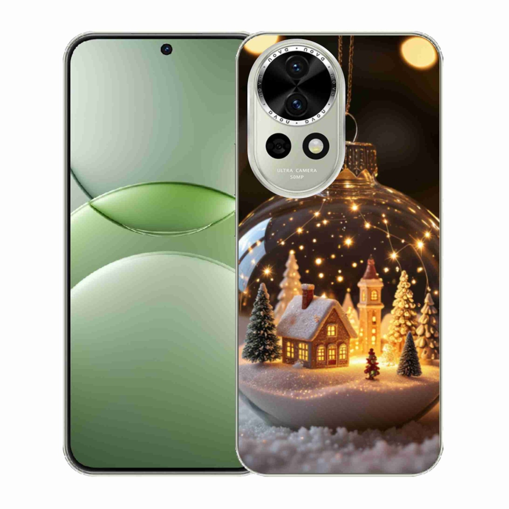 Gélový kryt mmCase na Huawei Nova 13 5G - vianočné gule 3