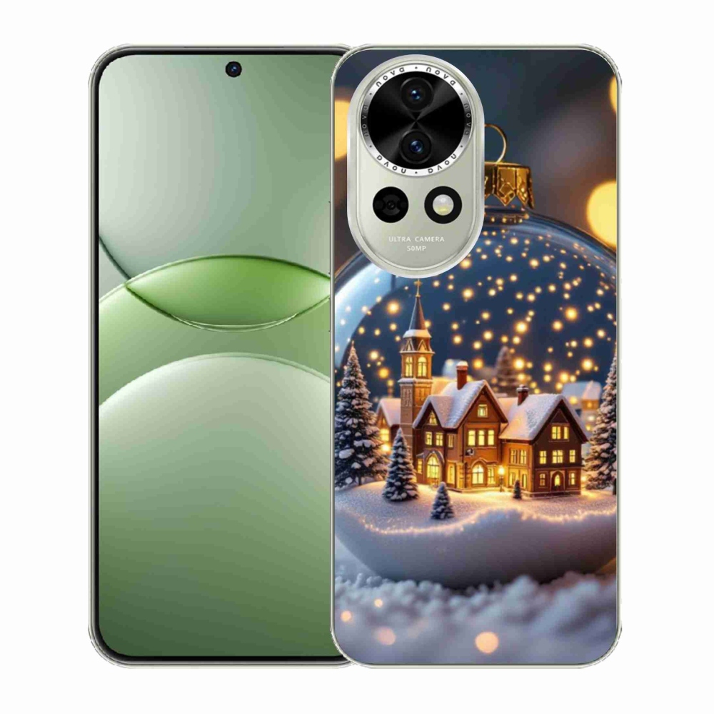 Gélový kryt mmCase na Huawei Nova 13 5G - vianočné gule 4