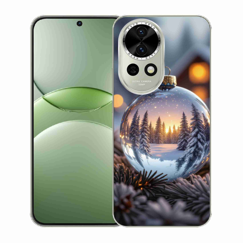 Gélový kryt mmCase na Huawei Nova 13 5G - vianočná ozdoba