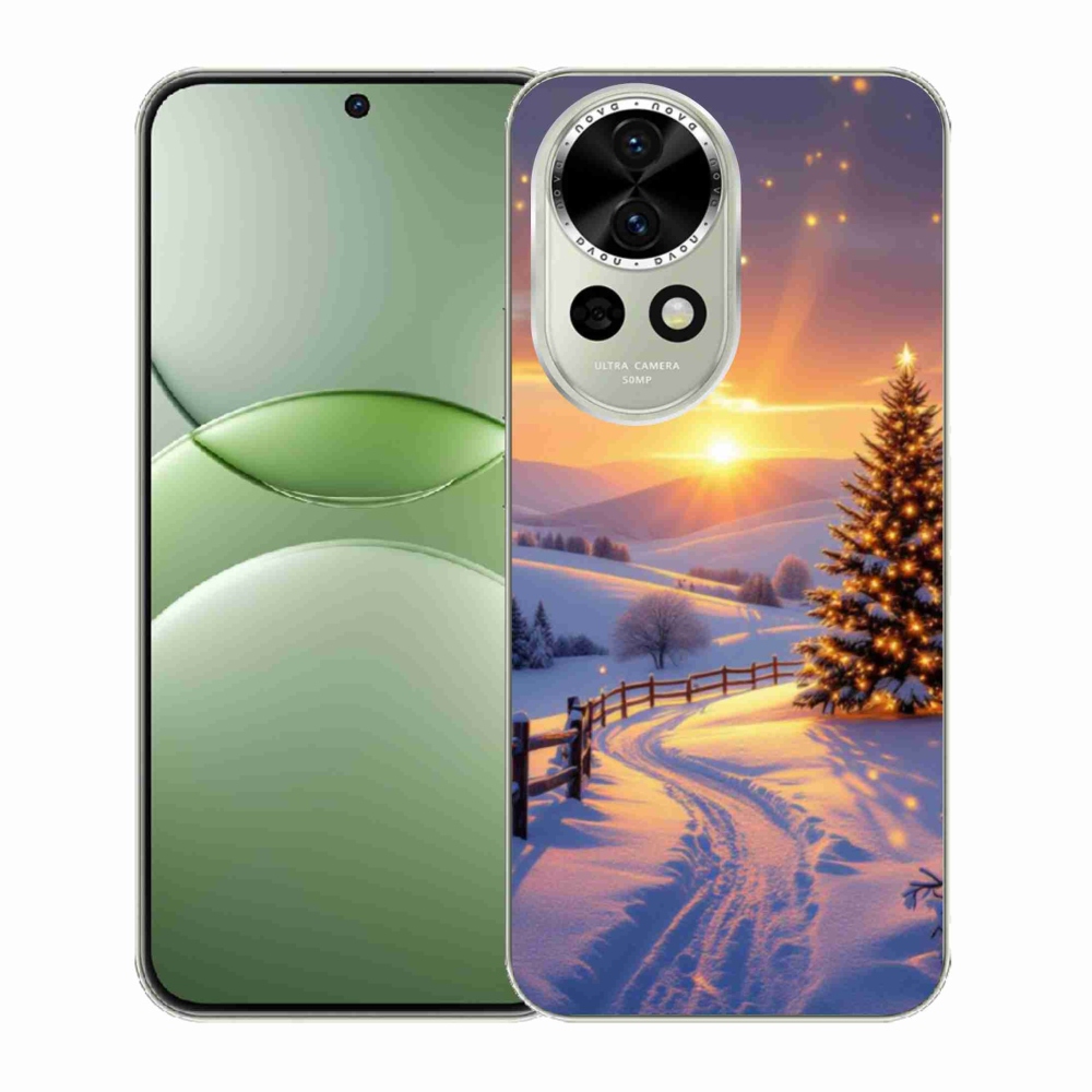 Gélový kryt mmCase na Huawei Nova 13 5G - zimná krajina