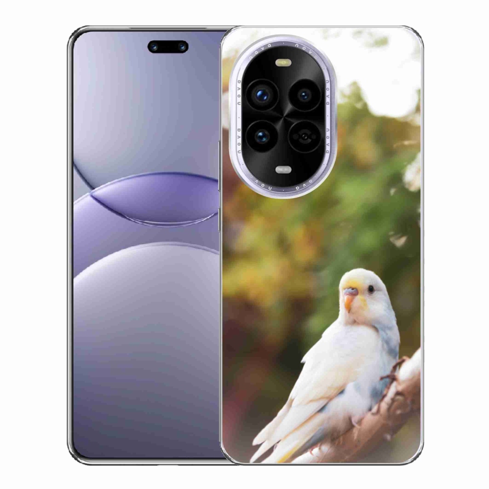 Gélový kryt mmCase na Huawei Nova 13 Pro 5G - andulka biela