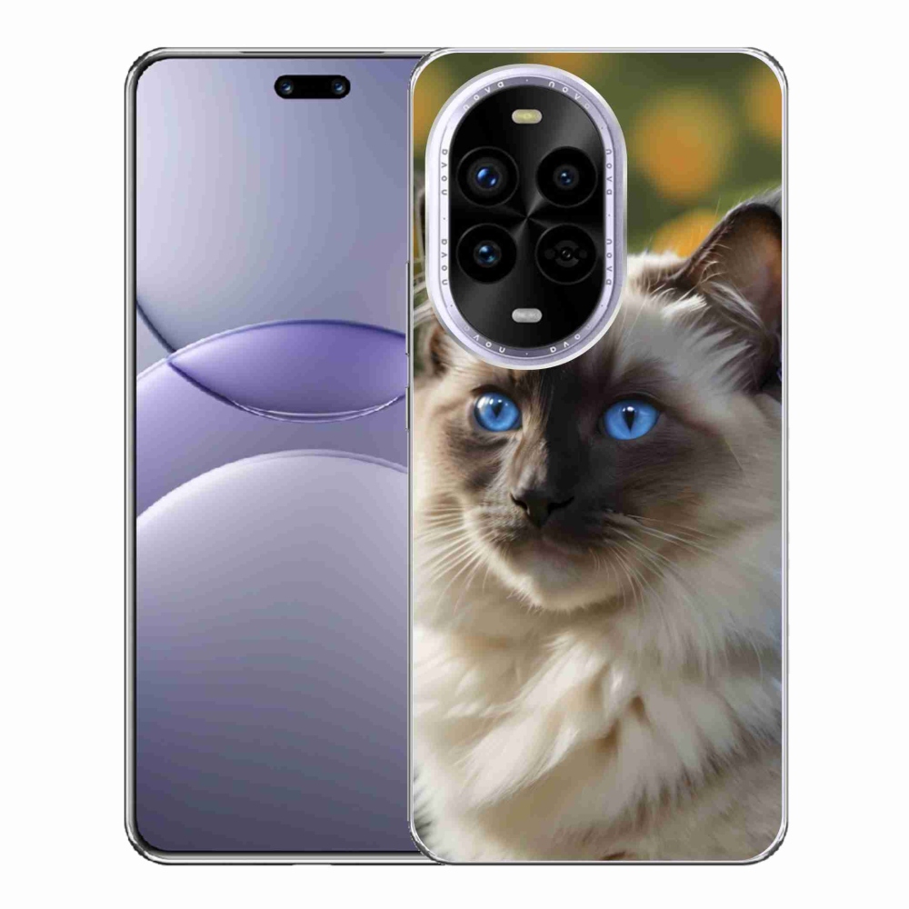 Gélový kryt mmCase na Huawei Nova 13 Pro 5G - biely ragdoll