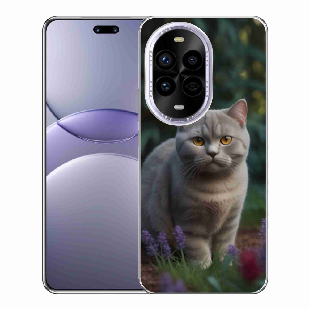 Gélový kryt mmCase na Huawei Nova 13 Pro 5G - britská mačka